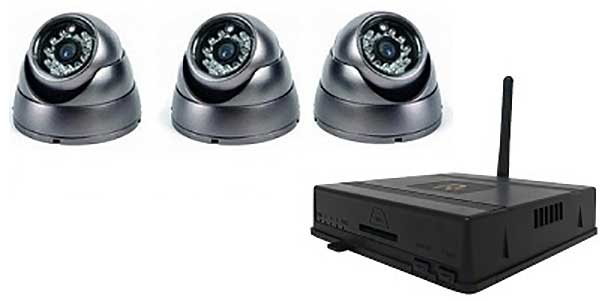 Alarmsysteem: draadloze camera’s