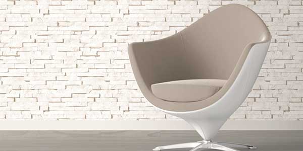 Steen- en houtbehang