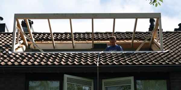 Dakkapel of dakraam plaatsen