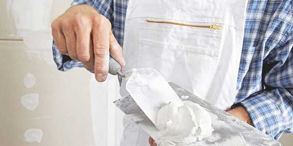 Gyproc wand laten afwerken