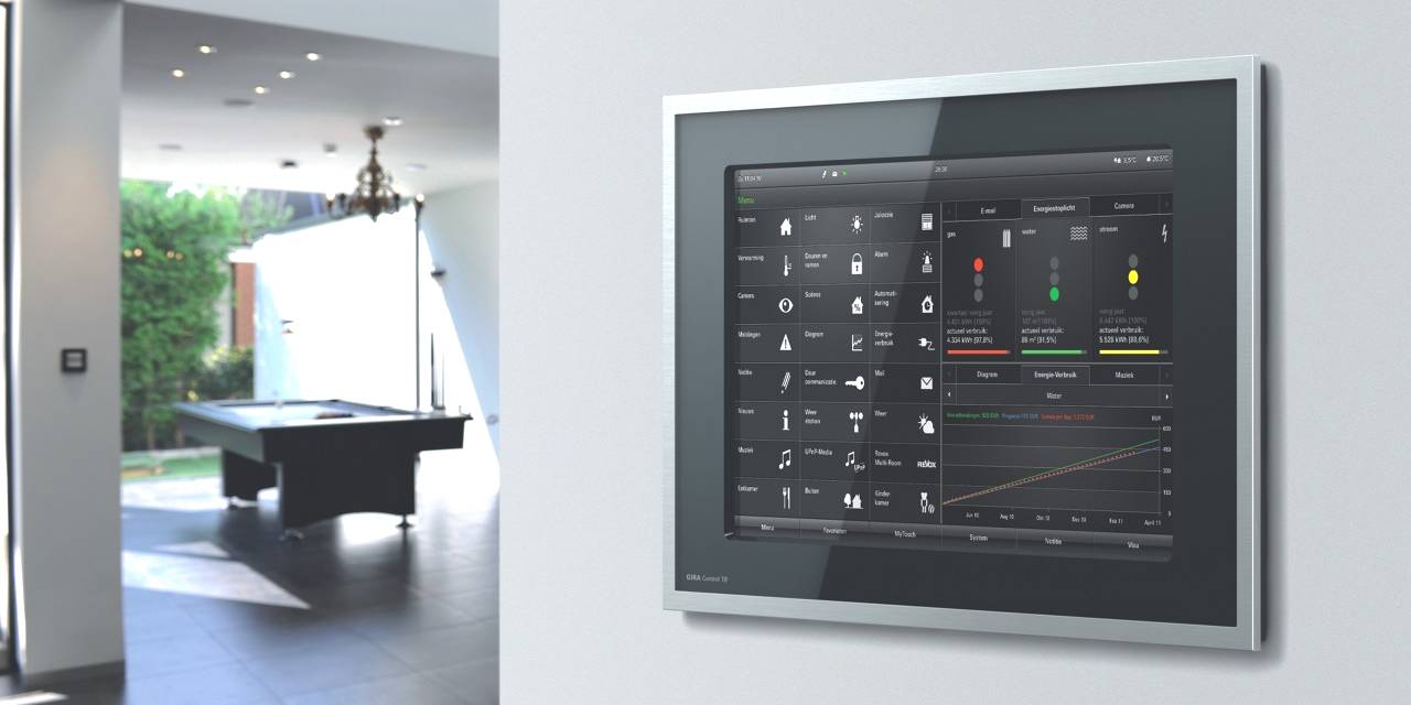 centraal decentraal systeem domotica in @city