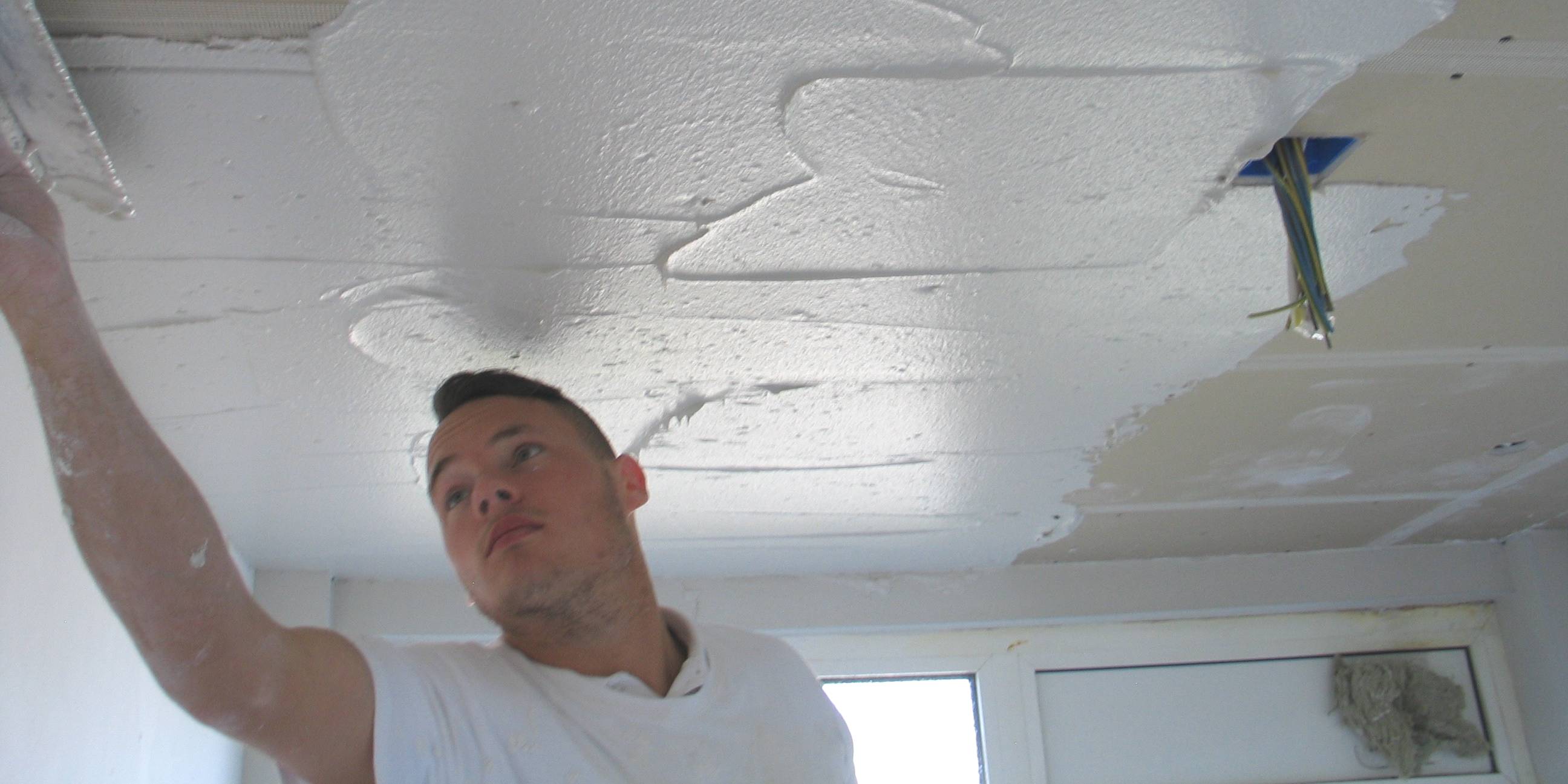 plafond stucwerk @city