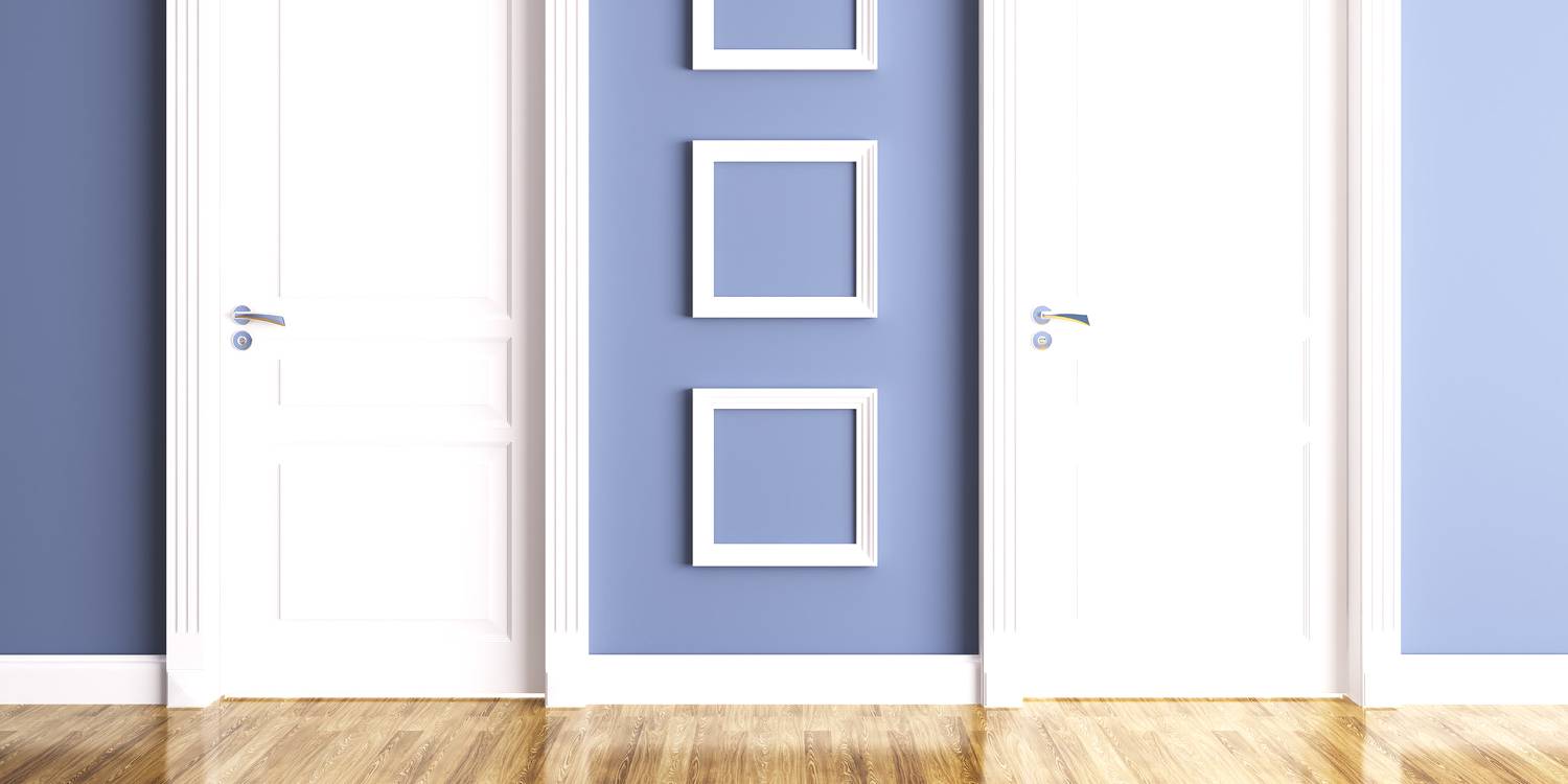 houten schilderdeur plaatsen