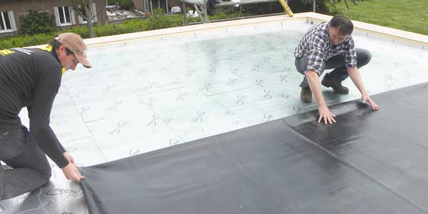 EPDM dakbedekking bij plat dak renovatie