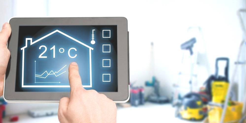 verwarming aanpassen met domotica in @city