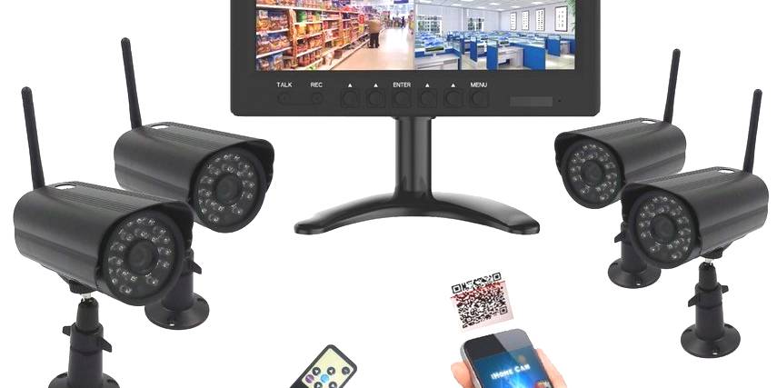 draadloze beveiligingscamera in @city