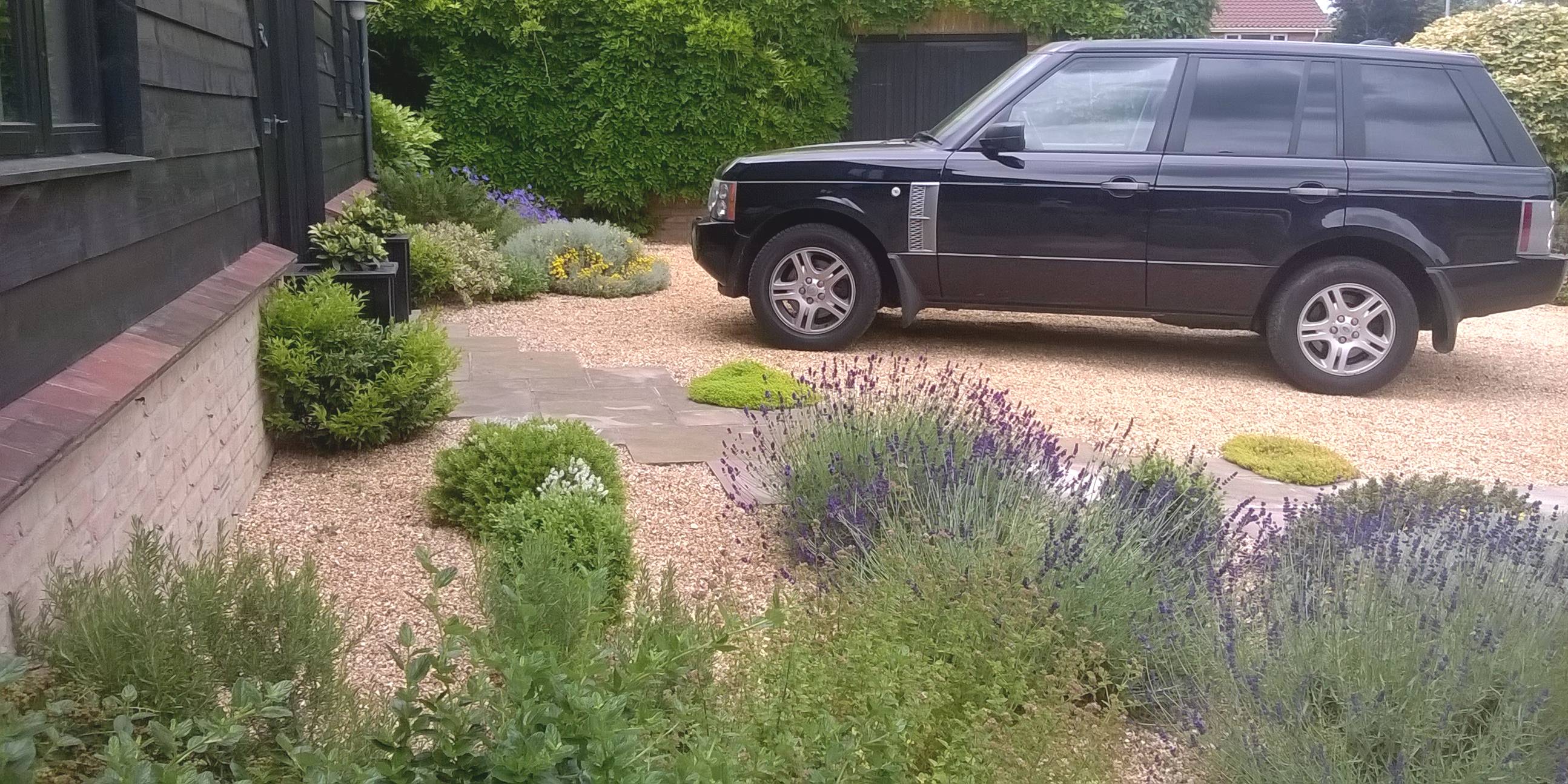 parkeerplaats voortuin @city