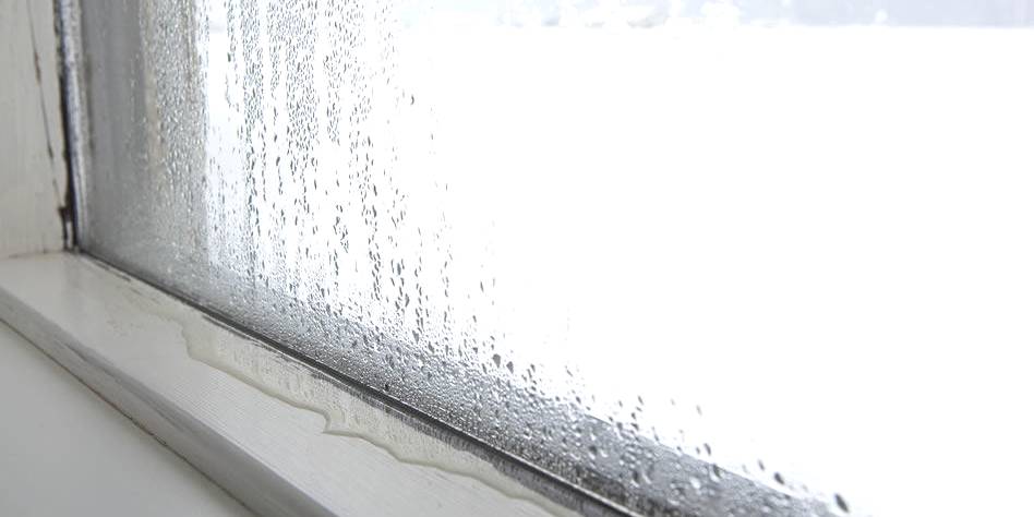 schimmel door condensatievocht