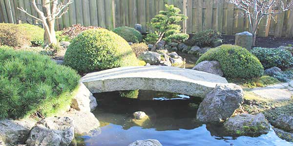 Japanse tuin stijl
