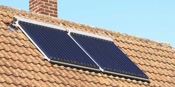 Zonneboiler - compacte installatie